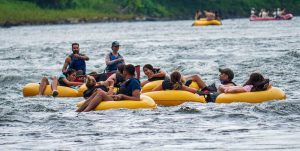 Tubing on the Delaware River